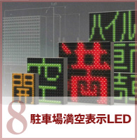 駐車場満空表示LED